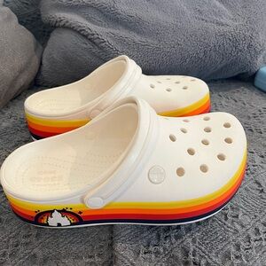 Disney retro CROCS with castle